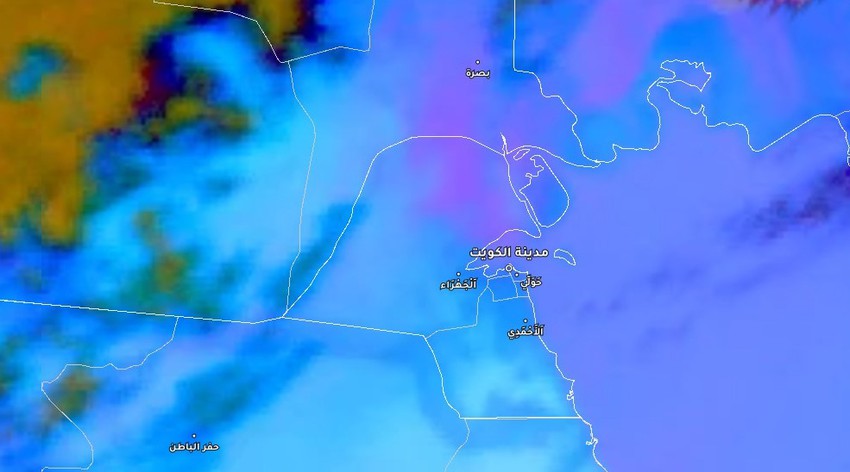 Kuwait - Update 12:30 pm | High levels of dust in the atmosphere in ...
