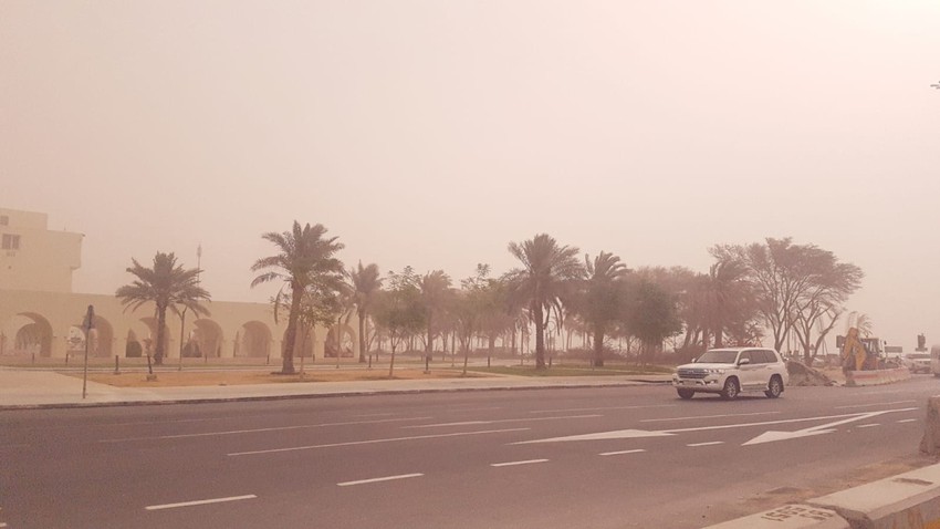 قطر و البحرين | أجواء مُغبرة واعتدال نسبي في الأجواء ليلاً خلال الأيام القادمة