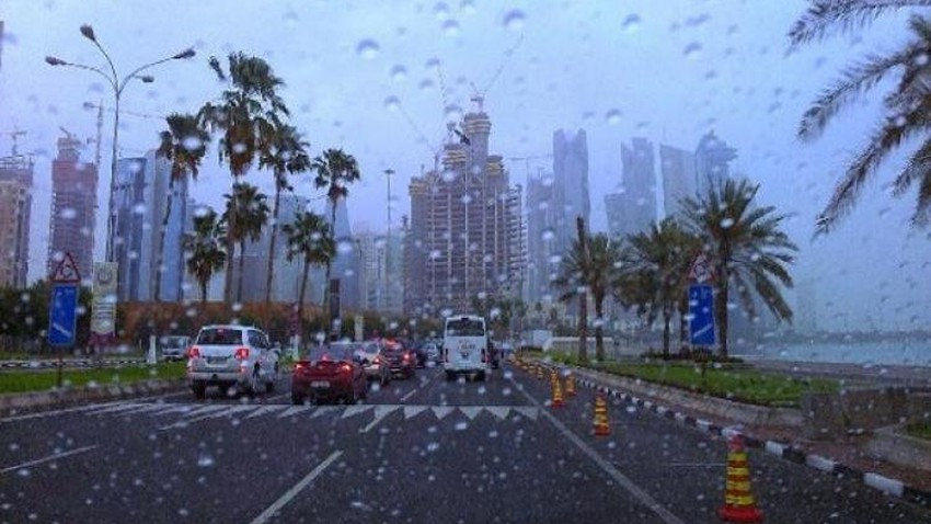 Qatar: Hot and cloudy weather during the day, with an opportunity to form rainy local clouds over some areas on Tuesday