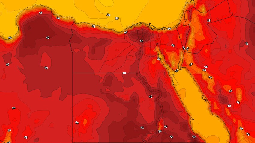 Egypt | Arab Weather warns of the increasing temperature rise in the coming days.. Details