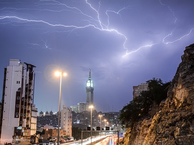 امطار مكة طقس العرب