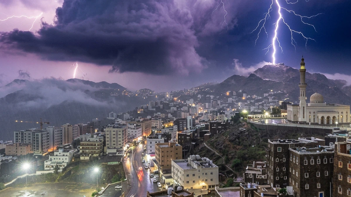 الأرصاد تحذر من سحب رعدية وأمطار في سيناء والغردقة
