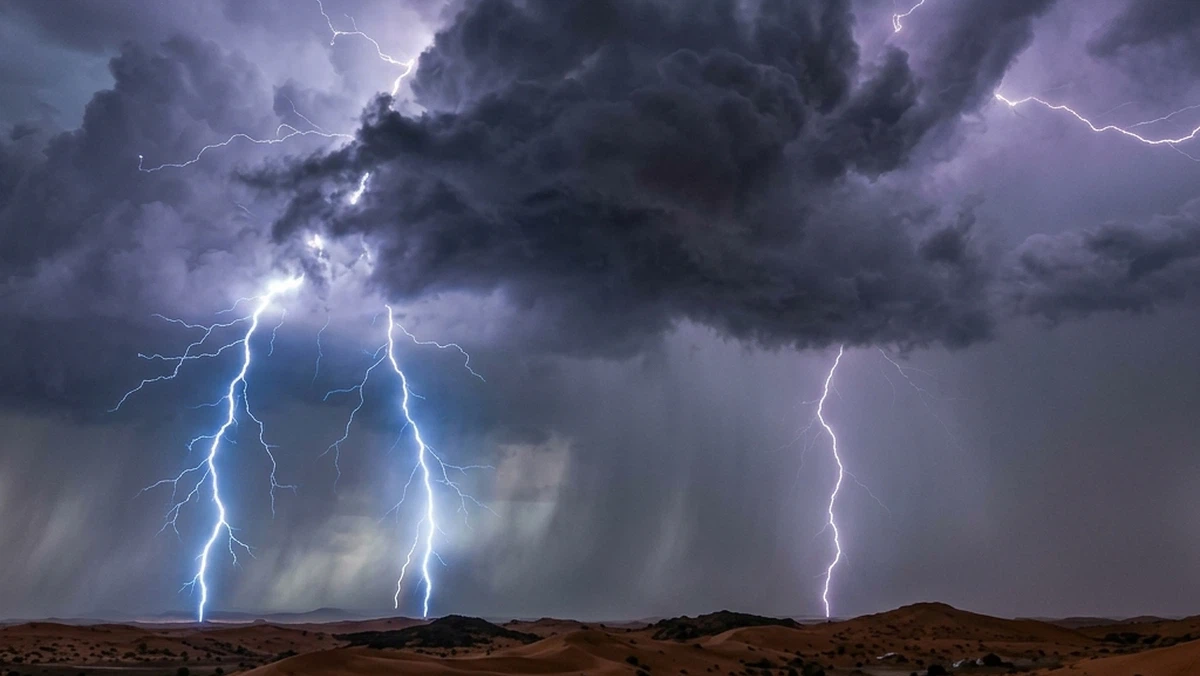 30z R Us Saudi Meteorology: Heavy thunderstorms, flash floods, and hail expected ...