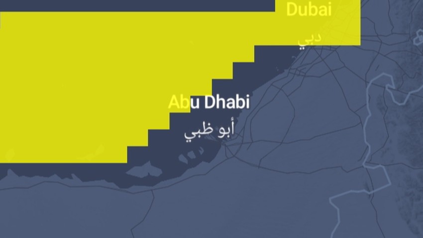 الإمارات | المركز الوطني يُصدر تحذير من سُحب ركامية يصاحبها سقوط أمطار ورياح قوية مثيرة للغُبار أحياناً