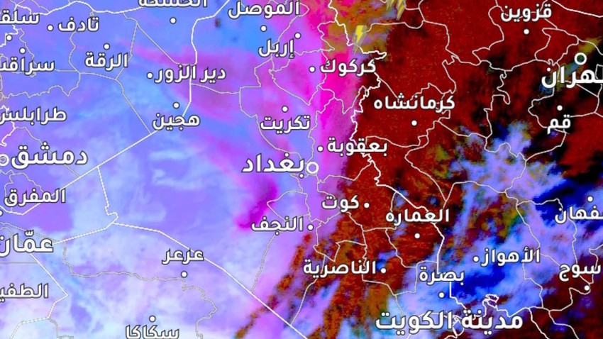العراق - تحديث الساعة 10:50 صباحاً | الموجات الغُبارية تضرب العديد من المناطق وتوقعات باستمرارها بقية اليوم   