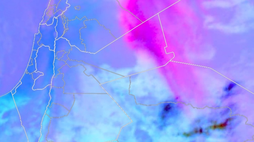 الأردن - تحديث الساعة 11:50 | عاصفة رملية تضرب اقصى مناطق البادية الشرقية الآن