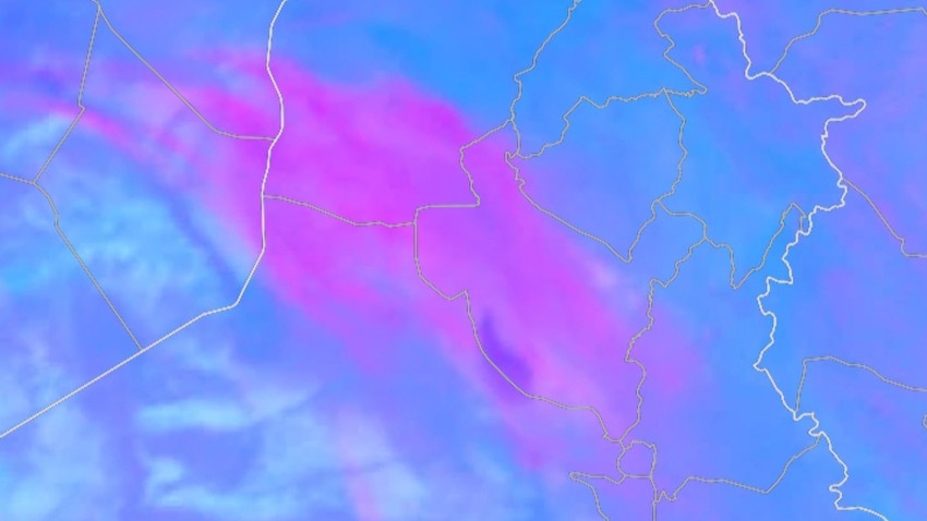 Urgent | Une vague de poussière dense frappe le nord et le centre de l&#39;Irak, et la visibilité horizontale tombe à moins de 1000 mètres