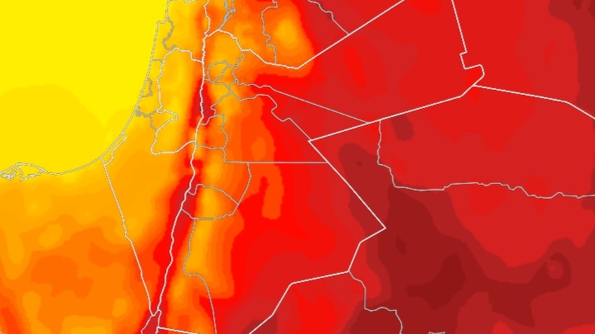 الأردن | انخفاض آخر على درجات الحرارة الأربعاء تزامناً مع بداية الصيف في علم الأرصاد الجوية