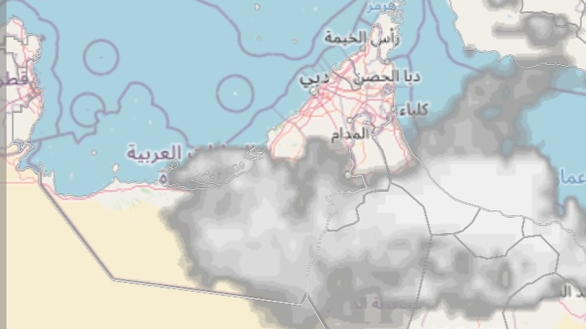 Emirates | Chances of cumulus clouds accompanied by active dusty winds on Wednesday and Thursday
