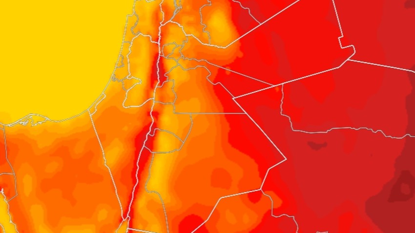 Jordan | Mild summer weather in mountainous areas Thursday