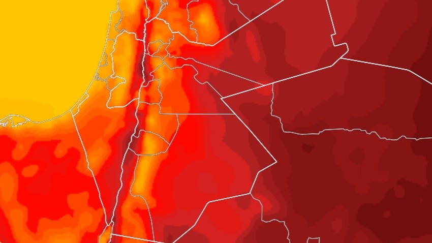 الأردن | ارتفاع على درجات الحرارة الثلاثاء مع استمرار هبوب الرياح الغربية   