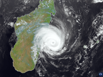 Hurricane Freddy...causes destruction and deaths in Madagascar and hits Mozambique, bringing exceptional rains