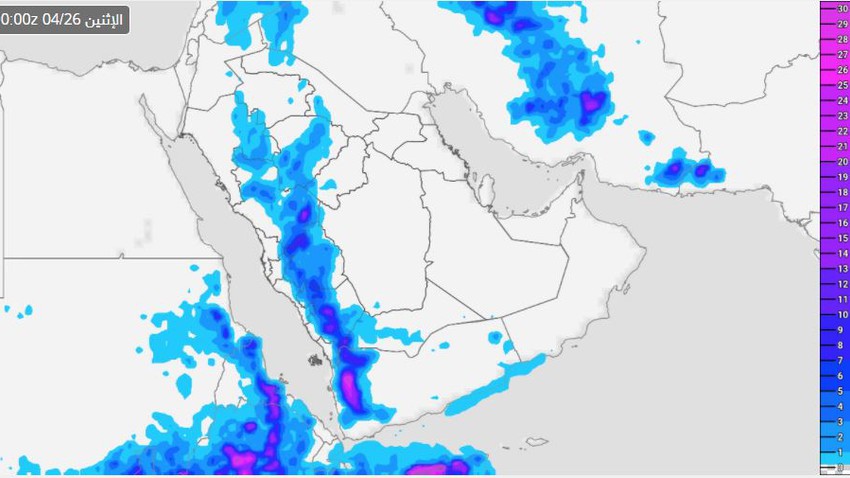 Yemen | Continuous rains are expected in the coming days in many areas, and serious warnings of floods