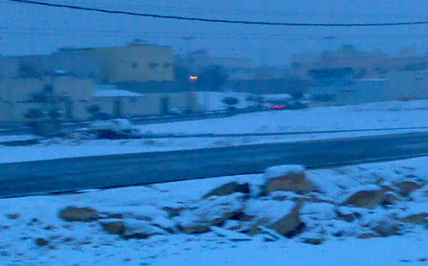كيف يمكن أن تكون فرصة الثلوج في الرويشد أعلى من العاصمة عمان نهاية الأسبوع؟