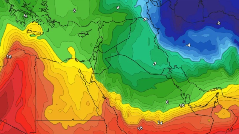 Jordan | The Siberian high air force will affect the Kingdom at the end of the week, accompanied by very cold weather and dry winds Jordan | The Siberian high air force will affect the Kingdom at the end of the week, accompanied by very cold weather and dry winds