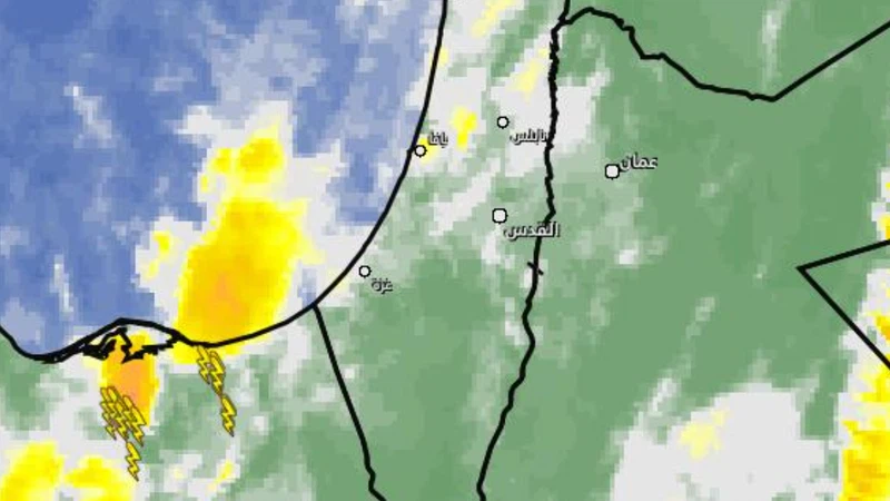 Weather In Gaza Gaza at 8:10 pm | Rain of varying intensity is affecting various areas ...