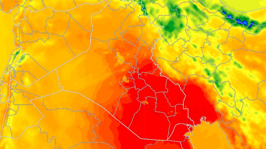 العراق | انخفاض على درجات الحرارة الخميس واستمرار فُرص الأمطار الرعدية على بعض المناطق