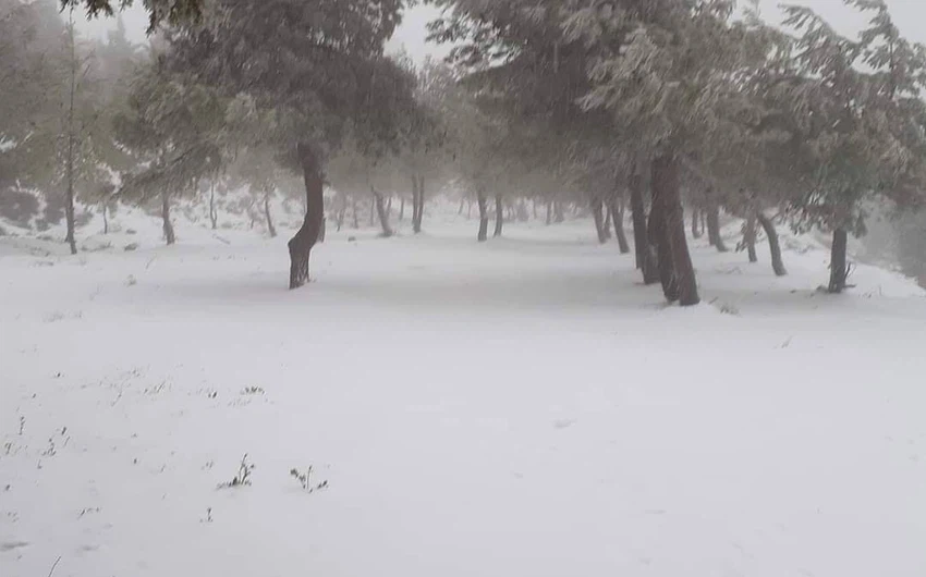 Video and photos In conjunction with the spring equinox ... the south is experiencing the seventh snow this winter