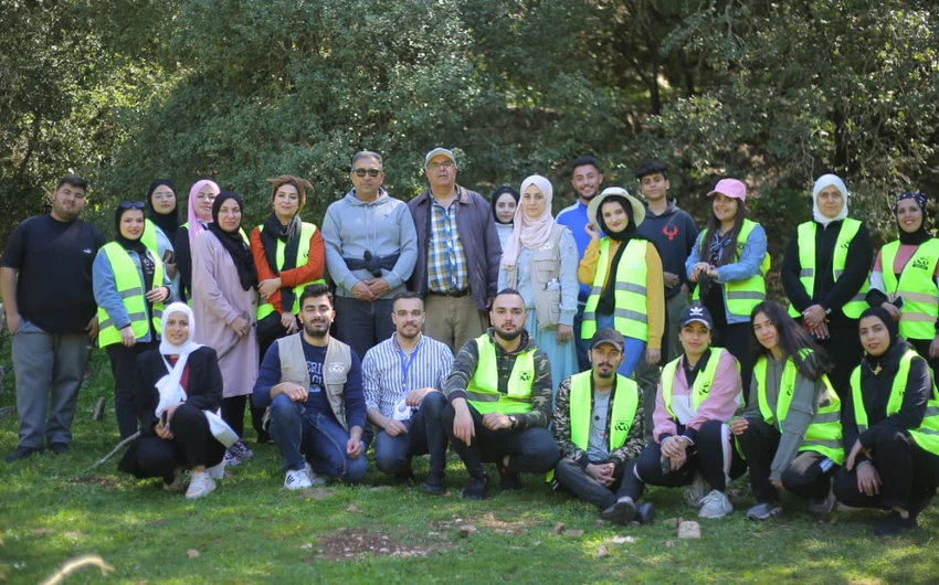 The “Our Tourism is Our Mission” initiative organizes an environmental tourism walk in Barqash Forest in the Koura district of Irbid
