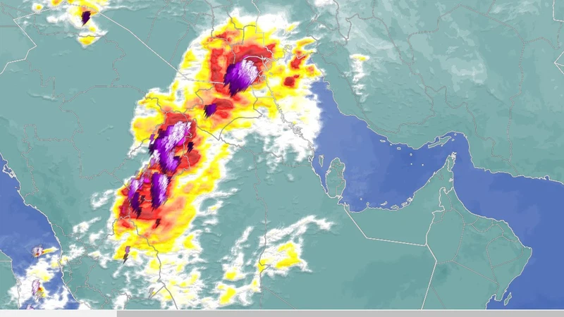 Temperature In Kuwait Kuwait - Weather update: Cumulus clouds are being monitored affecting ...