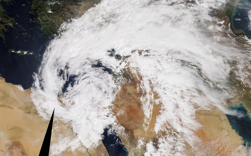 عاصفة التنين.. وتفاصيل المنخفض الجوي التاريخي الذي أثر على الأردن وبلاد شرق البحر المتوسط في آذار من عام 2020