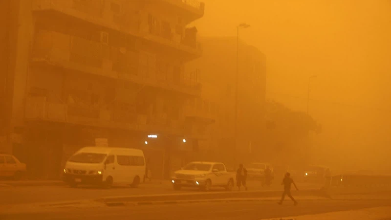 Irak | Deux mille cas de suffocation ont été enregistrés en raison de la tempête de poussière qui a frappé l'Irak Irak | Deux mille cas de suffocation ont été enregistrés en raison de la tempête de poussière qui a frappé l'Irak