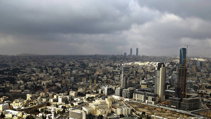 الصورة أرشيفية للعاصمة عمان طقس الخميس: زخات من المطر صباحاً وظهراً.. وانخفاض ملموس على الحرارة