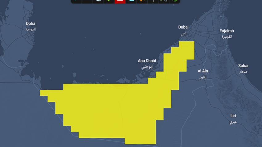 الإمارات | المركز الوطني للأرصاد يصدر تنبيه من الضباب على أجزاء من الدولة فجر وصباح الأربعاء