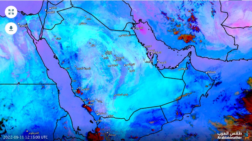 السعودية - 4:00م | موجة غبار في الخليح العربي وطقس العرب يكشف مسارها