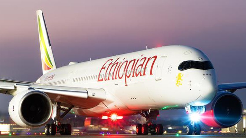 Ethiopian Airlines statement on the reason for its emergency landing at other airports مطار
