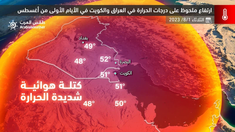 Kuwait | It may exceed 51 degrees .. Expect very hot weather during the ...