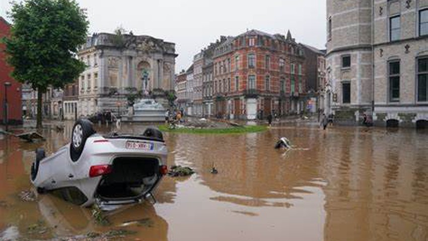 هطول غزير ونادر للأمطار خلال 72 ساعة تسبب بفيضانات تاريخية في ألمانيا .. ما السبب؟ 