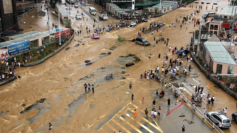 فيضانات الصين وفاة أكثر من 800 شخص في الصين بسبب الكوارث الطبيعية منذ حزيران