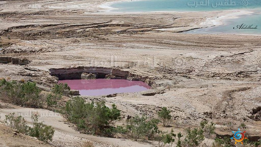 important | Arab Weather révèle des détails nouveaux et importants sur les piscines rouges controversées des deux côtés de la mer Morte