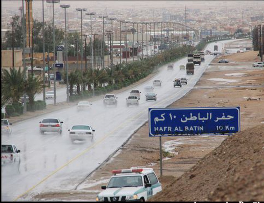 بعد أن شملت الرياض والقصيم الأمطار تطال حفر الباطن الأربعاء والمدينة المنورة الخميس Arabiaweather