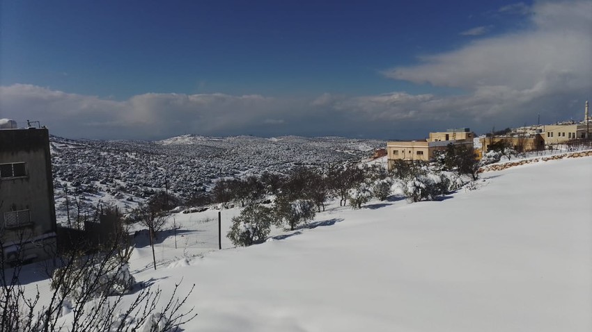 الأردن | فبراير/شباط 2022 : استمرار اندفاع الكتل الهوائية الباردة نحو المملكة يفرض أجواء أكثر برودة من المُعتاد والأمطار حاضرة في أكثر من مناسبة مع تجدد فرص الثلوج بإذن الله