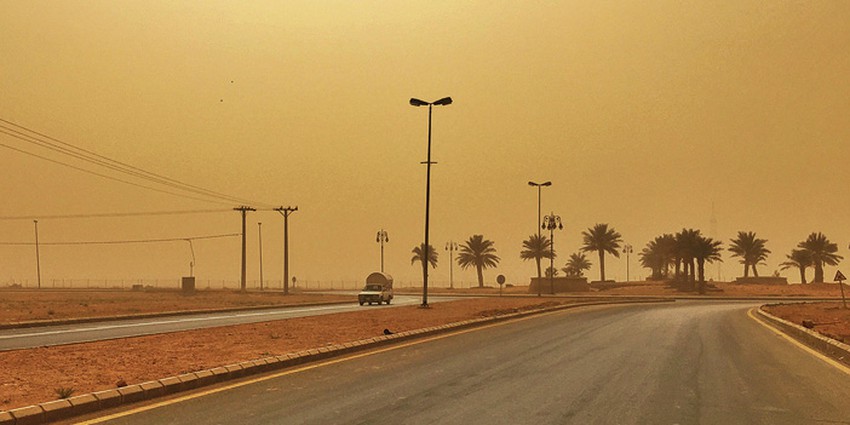 حفر الباطن رياح ونشطة وغبار م توقع ظ هر وعصر الخميس طقس العرب