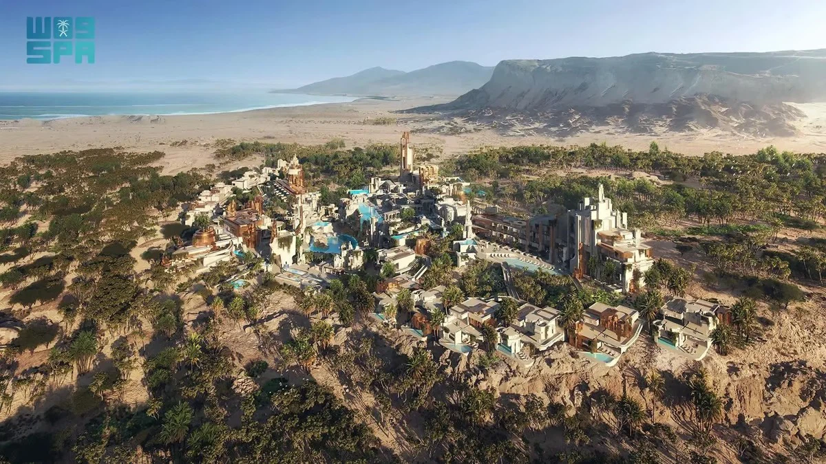 Neom Weather `NEOM` launches `Al-Anan` Resort between mountains, springs and the sea ...