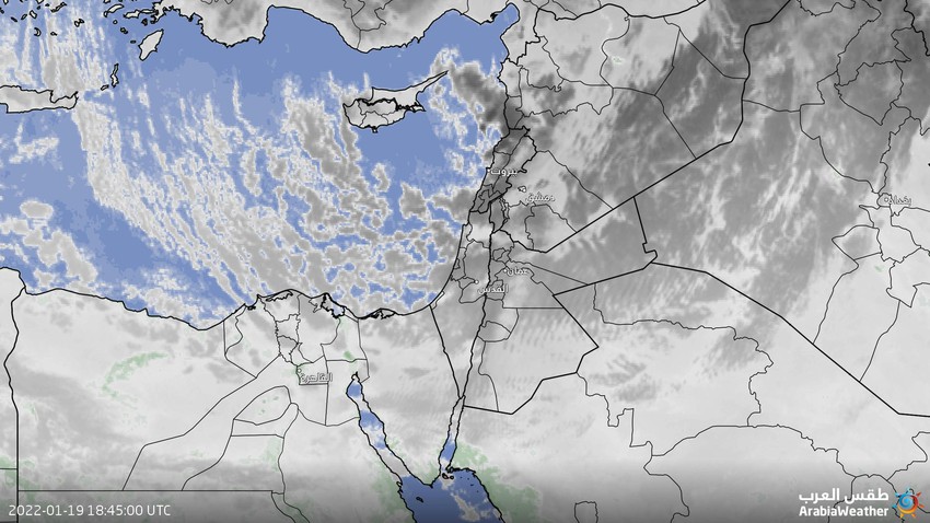 Jordan - Update at 9:10 pm | The most prominent weather forecast for tonight and places for snowfall now