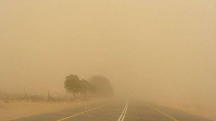 هام - السعودية | وزارة النقل تنبه من عاصفة ترابية على طريق "المفرق - جدة - ينبع"