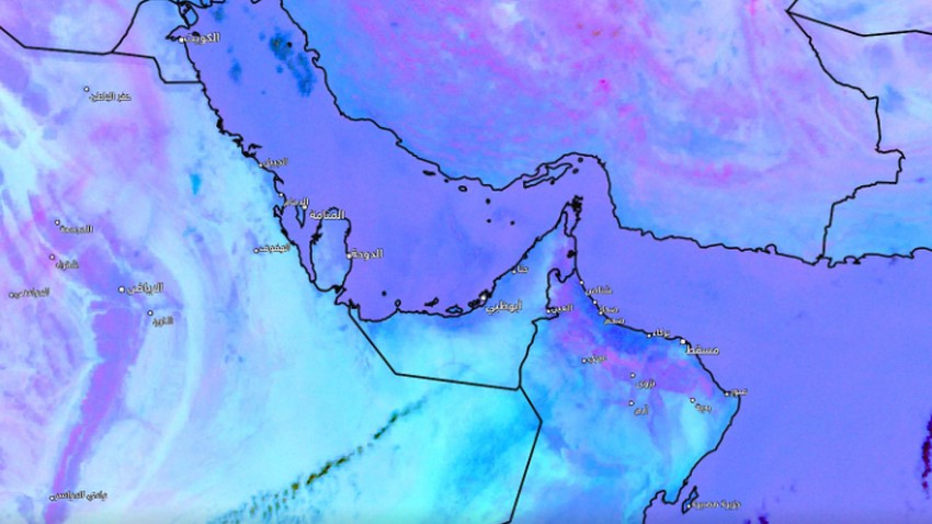 Mise à jour 11h30 | Vagues de poussière locales affectant le nord de Riyad, notamment Dawadmi, Majmaah et Shaqra