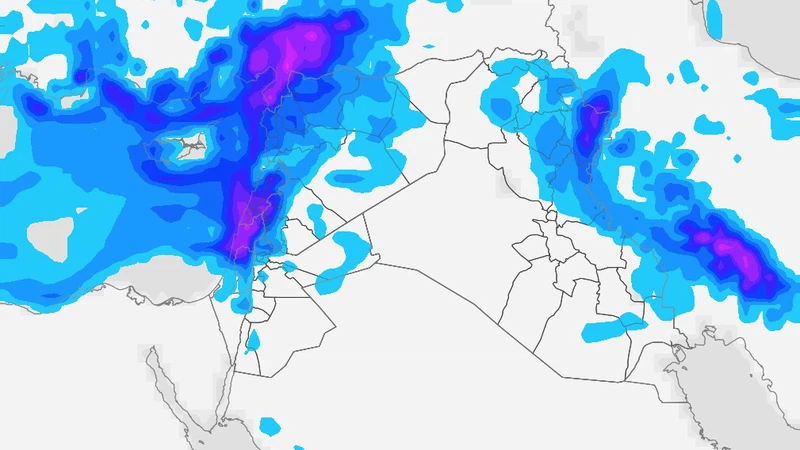 مُنخفض جوي يؤثر تدريجياً على البلاد مع ساعات بعد ظهر ومساء اليوم مُنخفض جوي يؤثر تدريجياً على البلاد مع ساعات بعد ظهر ومساء اليوم