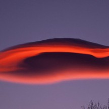 What are lenticular clouds?