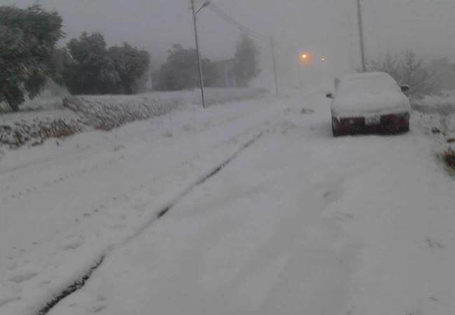 ثلوج راس منيف - رشاد القضاة