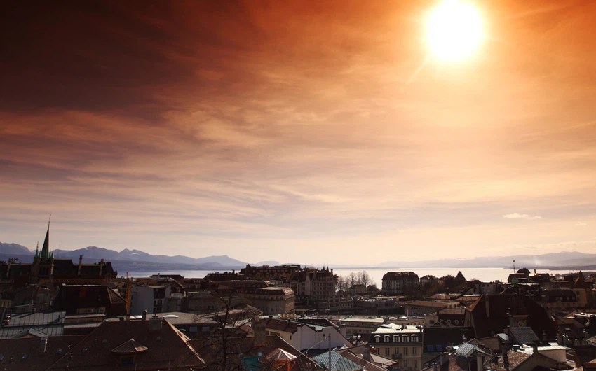In pictures: the Swiss city of Lausanne, a picture of nature