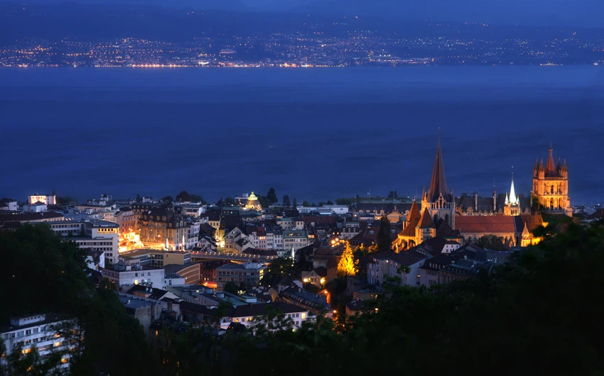 En images : la ville suisse de Lausanne, une image de nature