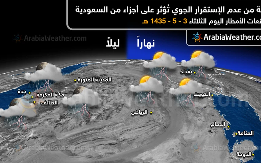 تساقُط الثلوج و لله الحمد في الرشادية - محافظة الطفيلة جنوب المملكة