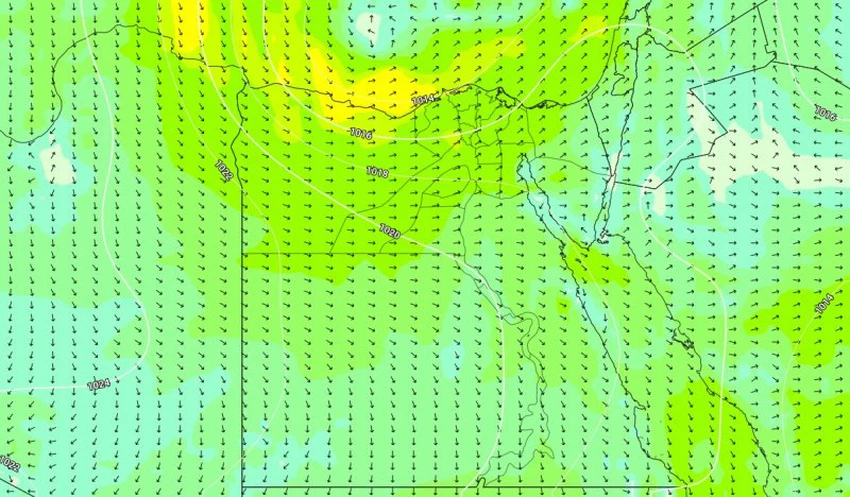 Surface wind expected on Friday