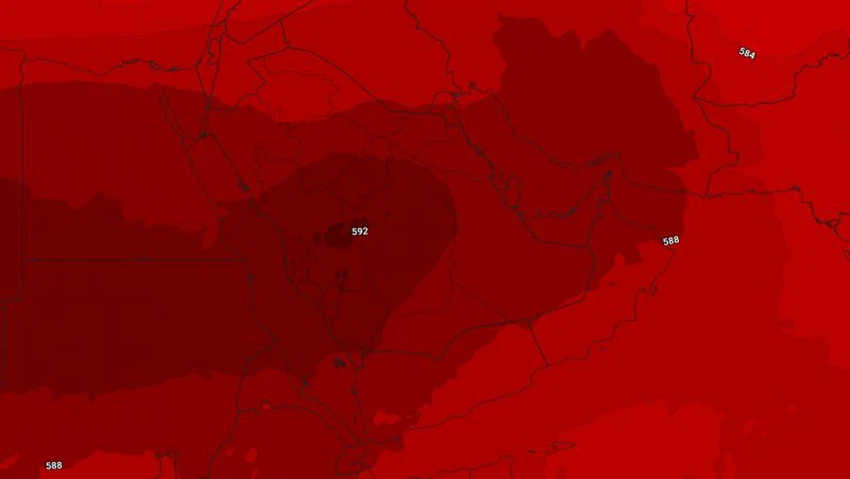 الضغوظ الجوية المؤثرة على مصر يوم الجمعة 28 يونيو