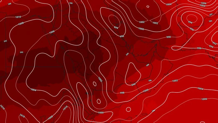 المرتفع العلوي المؤثر المرتبط بالموجة الحارة على مصر